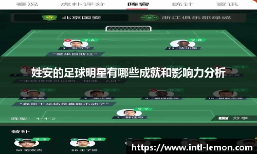 姓安的足球明星有哪些成就和影响力分析